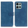 Чехол-книжка KHAZNEH Retro Wallet для Motorola Moto G75 - Blue (367823L)