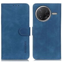 Чехол-книжка KHAZNEH Retro Wallet для Xiaomi Poco F7 Pro / Poco F7 Ultra - Blue: фото 1 из 8