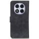 Чехол-книжка KHAZNEH Retro Wallet для Xiaomi Redmi Note 14 Pro 5G / Note 14 Pro Plus - Black (373142B). Фото 8 из 8