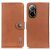 Чехол-книжка KHAZNEH Wallet Cover для Realme C67 - Brown: фото 1 из 8