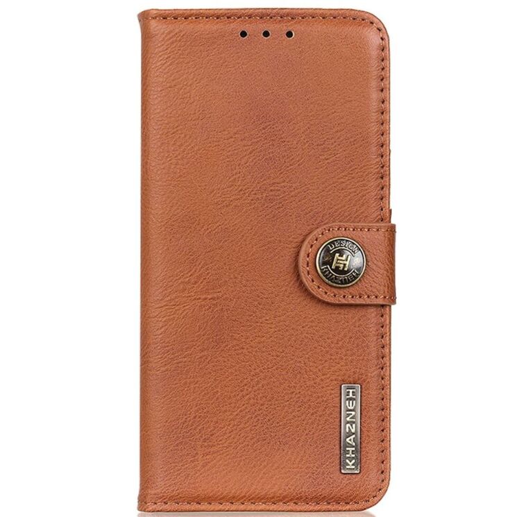 Чехол-книжка KHAZNEH Wallet Cover для Realme C67 - Brown: фото 4 из 8