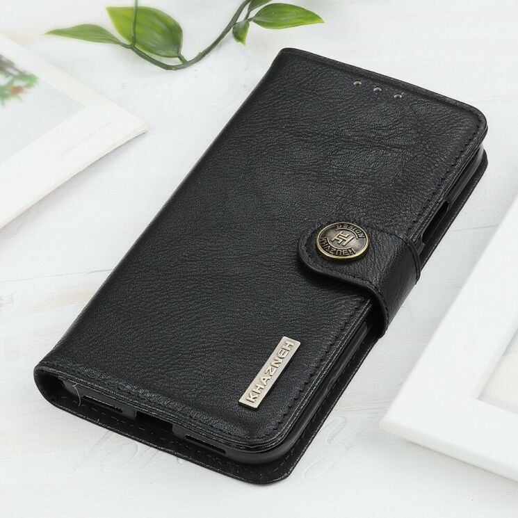 Чехол-книжка KHAZNEH Wallet Cover для Samsung Galaxy A01 Core (A013) - Black: фото 10 из 11