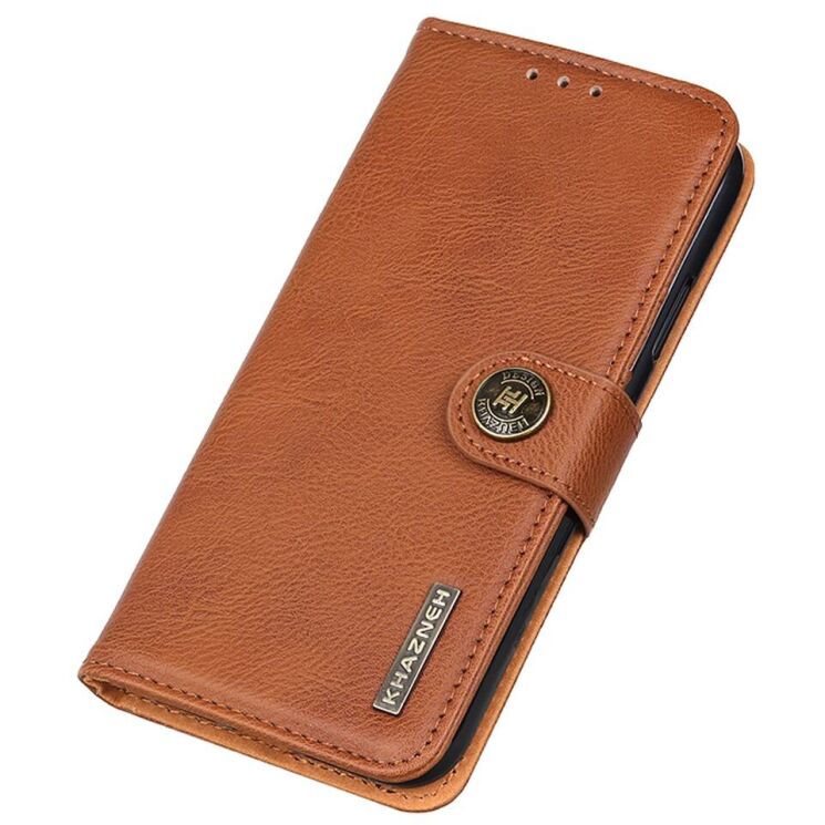 Чохол-книжка із застібкою KHAZNEH Wallet Cover для Samsung Galaxy S25 Edge (S937) - Brown: фото 4 з 9