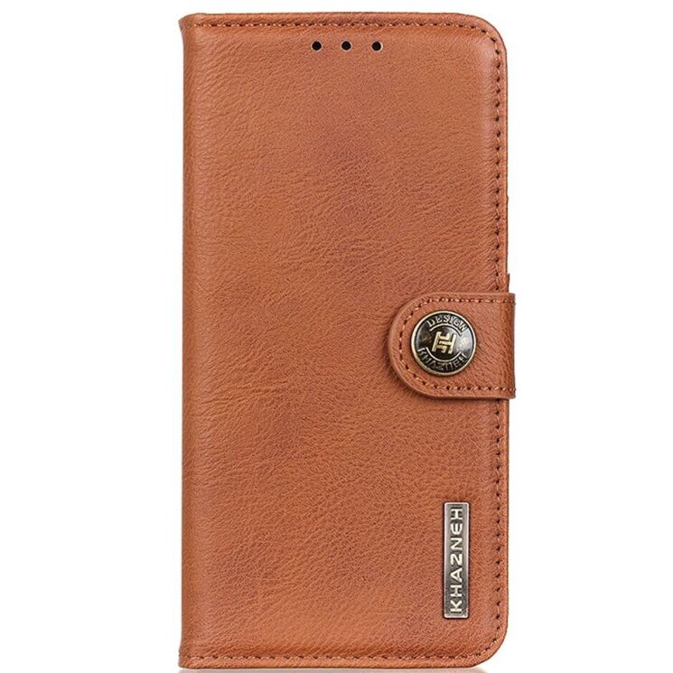 Чохол-книжка із застібкою KHAZNEH Wallet Cover для Samsung Galaxy S25 Edge (S937) - Brown: фото 5 з 9