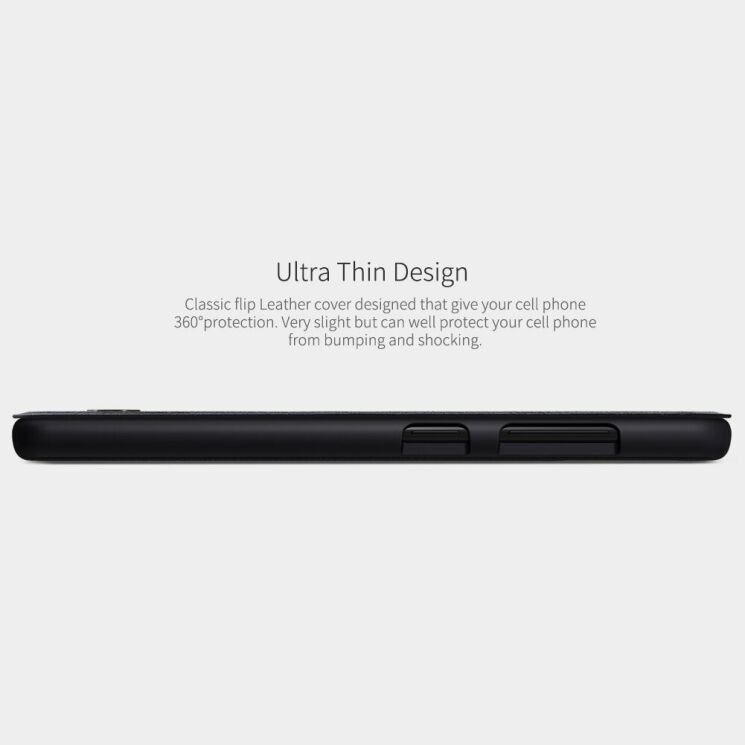 Чохол-книжка NILLKIN Qin Series для Samsung Galaxy A41 (A415) - Brown: фото 7 з 14