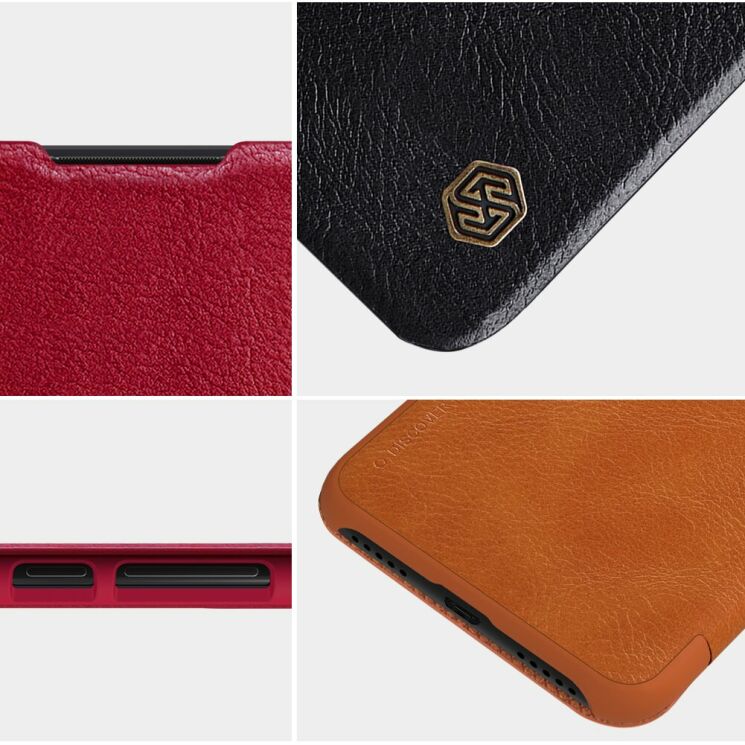 Чехол-книжка NILLKIN Qin Series для Xiaomi Mi Play - Black: фото 13 из 14
