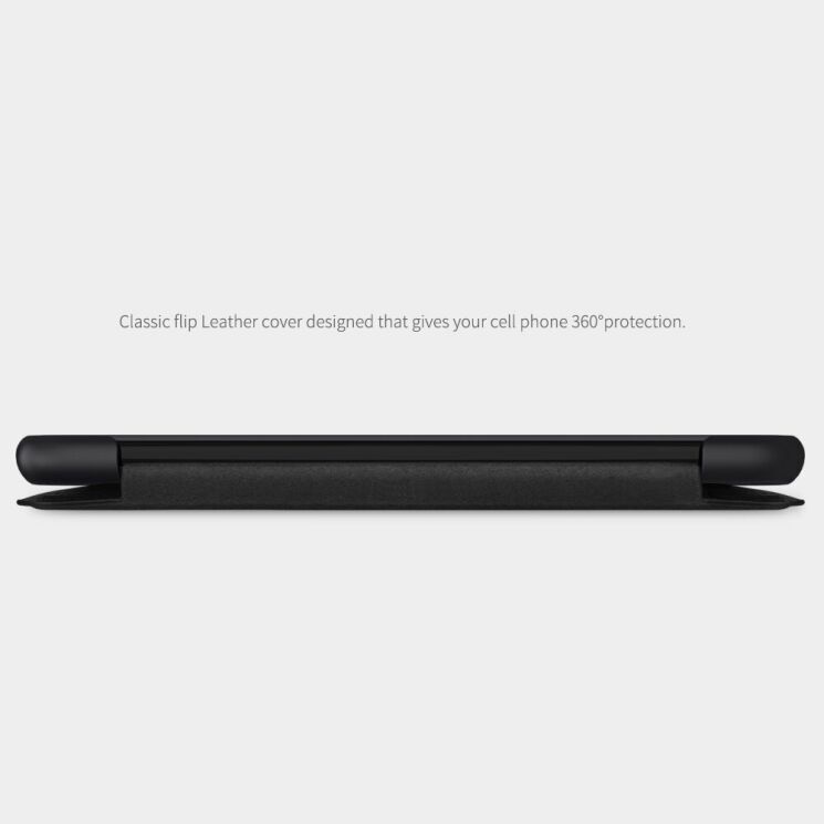 Чехол-книжка NILLKIN Qin Series для Xiaomi Mi Play - Black: фото 14 из 14
