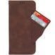 Чохол-книжка з кишеньками Deexe Wallet Stand для Realme 16 - Brown (412308Z). Фото 3 з 15