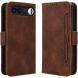 Чохол-книжка з кишеньками Deexe Wallet Stand для Realme 16 - Brown (412308Z). Фото 1 з 15