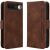 Чохол-книжка з кишеньками Deexe Wallet Stand для Realme 16 - Brown: фото 1 з 15