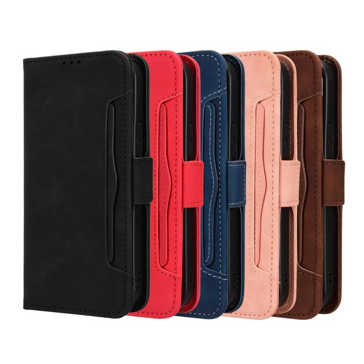 Чехол-книжка с карманами Deexe Wallet Stand для Xiaomi Poco F9 Pro - Black: фото 9 из 17