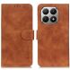 Чехол-книжка с застежкой KHAZNEH Retro Wallet для Xiaomi 17T Pro - Brown (422301Z). Фото 1 из 10