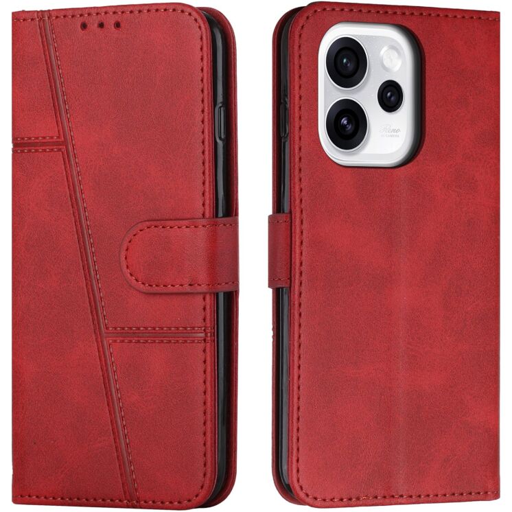 Чехол-книжка с застежкой UniCase Jet Cover для OPPO Reno 15 F/FS - Red: фото 1 из 11