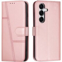 Чехол-книжка с застежкой UniCase Jet Cover для Samsung Galaxy S26 Plus - Rose Gold: фото 1 из 10
