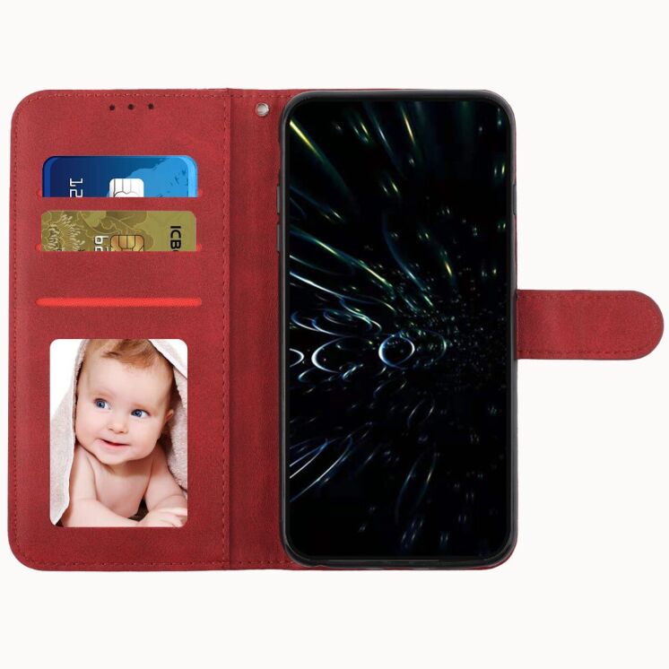 Чехол-книжка с застежкой UniCase Jet Cover для Xiaomi 17T Pro - Red: фото 4 из 10