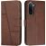 Чехол-книжка с застежкой UniCase Jet Cover для Xiaomi Redmi A7 Pro - Brown: фото 1 из 10