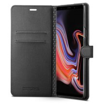 Чохол-книжка SGP Wallet S для Samsung Galaxy Note 9 (N960) - Black: фото 1 з 14