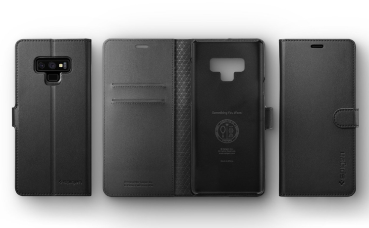 Чехол-книжка SGP Wallet S для Samsung Galaxy Note 9 (N960) - Black: фото 14 из 14