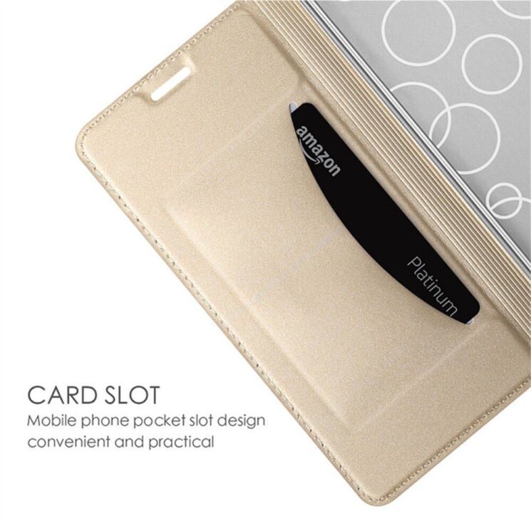 Чехол-книжка UniCase Business Wallet для ZTE Nubia Neo 5G - Gold: фото 5 из 8