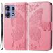 Чехол-книжка UniCase Butterfly Pattern для Motorola Edge 50 Pro - Pink (353640P). Фото 1 из 8
