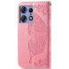 Чехол-книжка UniCase Butterfly Pattern для Motorola Edge 50 Pro - Pink (353640P). Фото 5 из 8