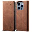 Чохол-книжка UniCase Jeans Wallet для Apple iPhone 14 Pro - Coffee (301376C)