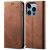 Чехол-книжка UniCase Jeans Wallet для Apple iPhone 14 Pro - Coffee: фото 1 из 6