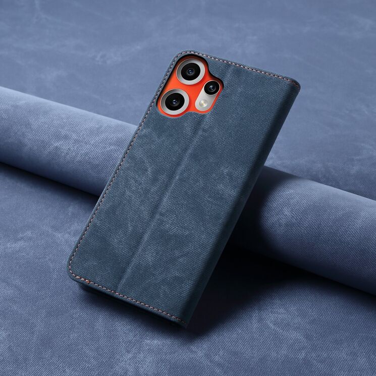 Чохол-книжка UniCase Jeans Wallet для Nothing CMF Phone 2 Pro - Blue: фото 7 з 7