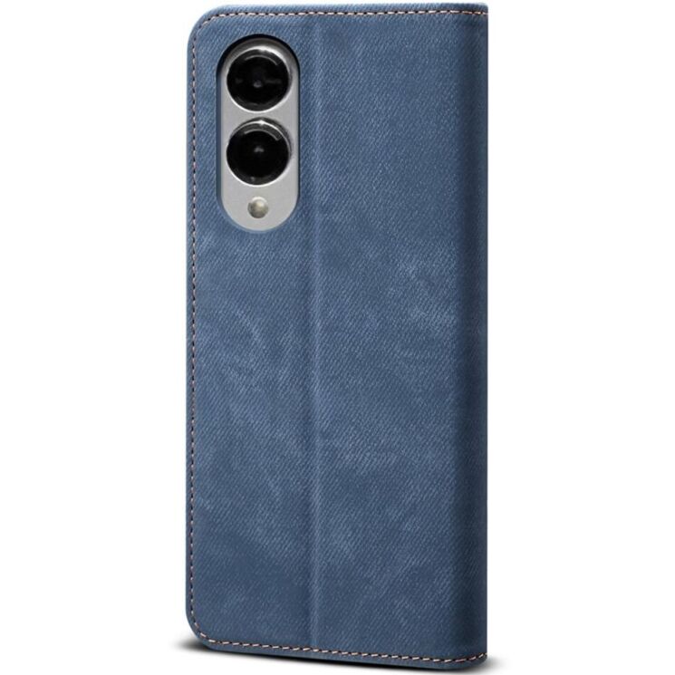 Чохол-книжка UniCase Jeans Wallet для Samsung Galaxy S25 Edge (S937) - Blue: фото 6 з 7