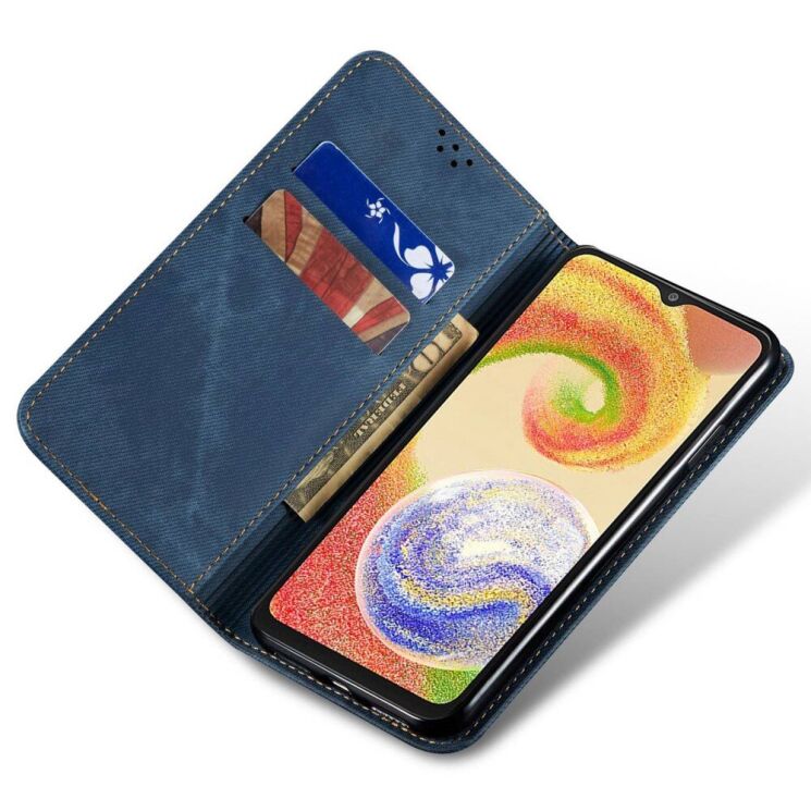 Чохол-книжка UniCase Jeans Wallet для Samsung Galaxy S25 Edge (S937) - Blue: фото 2 з 7