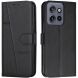 Чехол-книжка UniCase Jet Cover для Motorola Edge 50 Neo - Black (367141B). Фото 1 из 10