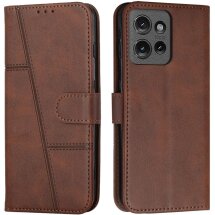 Чехол-книжка UniCase Jet Cover для Motorola Edge 50 - Brown: фото 1 из 10