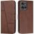 Чохол-книжка UniCase Jet Cover для Motorola Edge 50 - Brown: фото 1 з 10