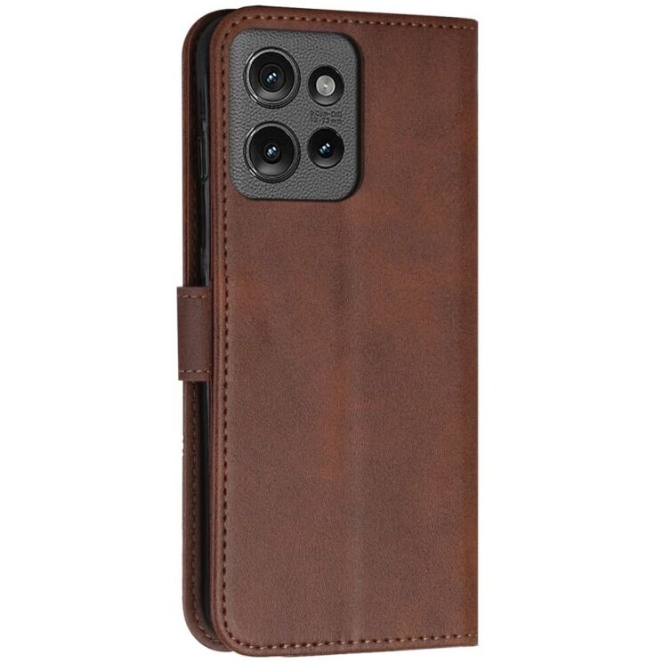 Чохол-книжка UniCase Jet Cover для Motorola Edge 50 - Brown: фото 5 з 10