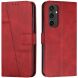 Чехол-книжка UniCase Jet Cover для Samsung Galaxy S24 FE (S721) - Red (367526R). Фото 1 из 10