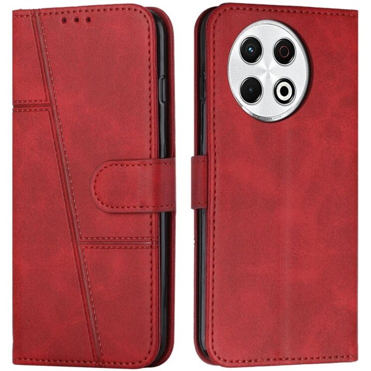 Чехол-книжка UniCase Jet Cover для TECNO Spark 30 Pro - Red: фото 1 из 10