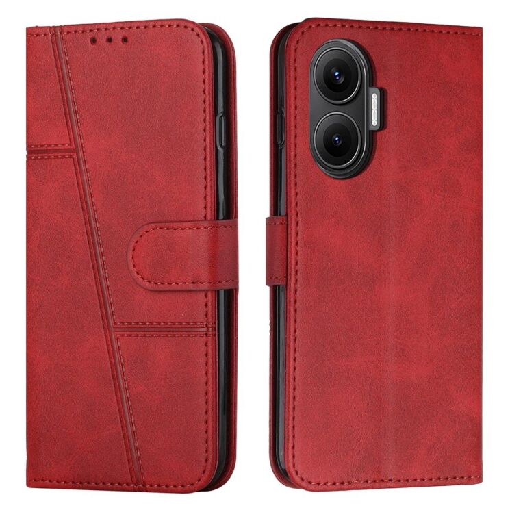 Чехол-книжка UniCase Jet Cover для Xiaomi Poco F7 - Red: фото 1 из 11