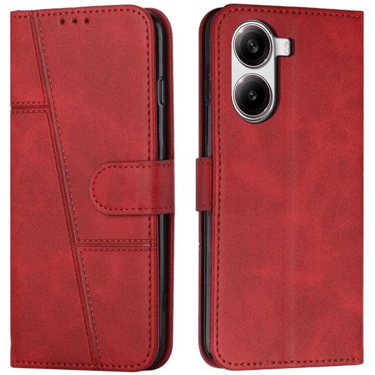 Чехол-книжка UniCase Jet Cover для Xiaomi Poco X7 Pro - Red: фото 1 из 10