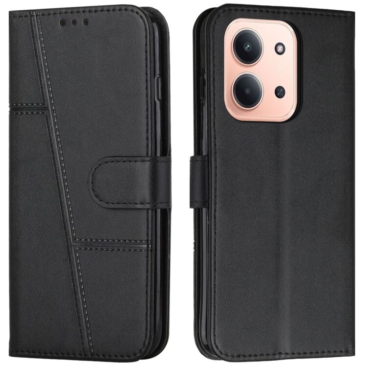 Чохол-книжка UniCase Jet Cover для Xiaomi Redmi 15C - Black: фото 1 з 10