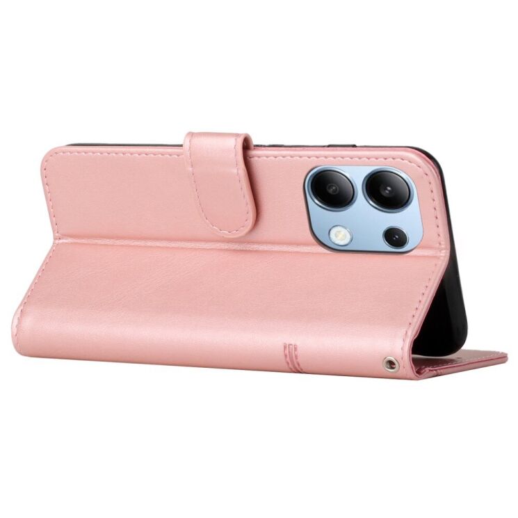 Чехол-книжка UniCase Jet Cover для Xiaomi Redmi Note 13 - Rose Gold: фото 3 из 11