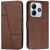 Чехол-книжка UniCase Jet Cover для Xiaomi Redmi Note 14 5G - Brown: фото 1 из 10