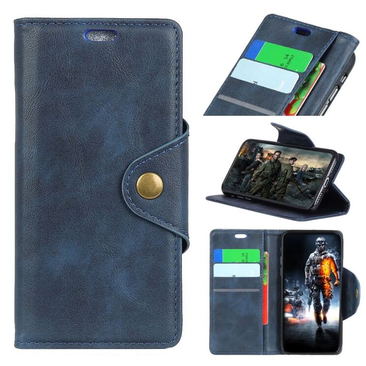 Чохол-книжка UniCase Vintage Wallet для Xiaomi Mi Play - Blue: фото 1 з 9