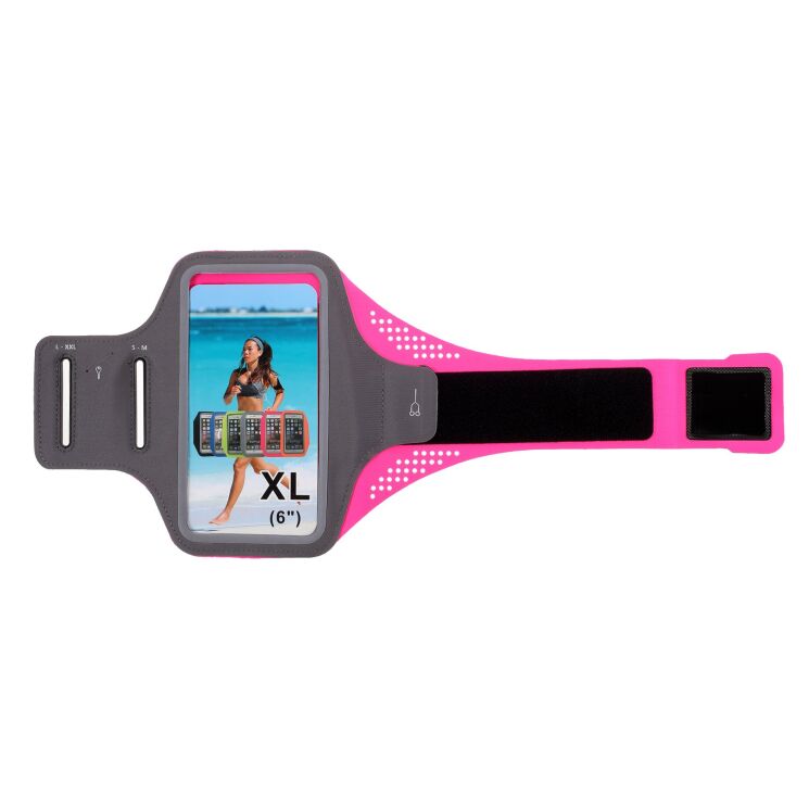 Чохол на руку Deexe Run Grip - Rose (983108RO) Чохол на руку Deexe Run Grip - Rose: фото 3 з 9