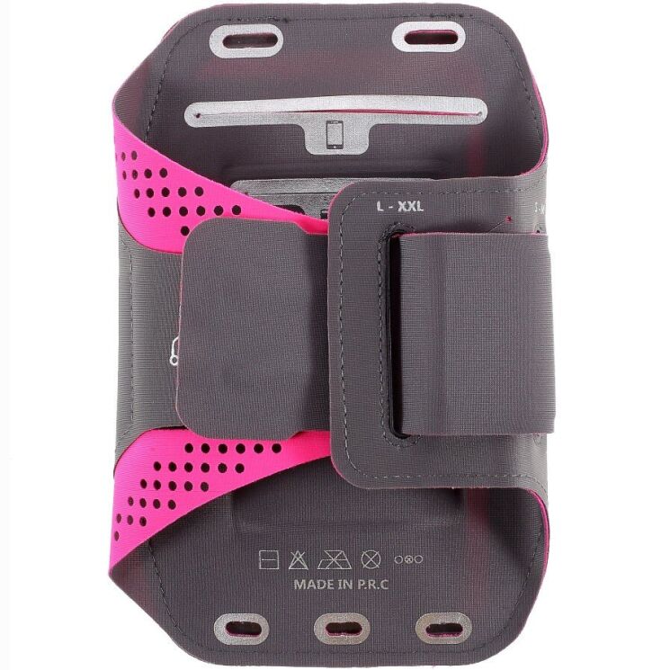 Чохол на руку Deexe Run Grip - Rose (983108RO) Чохол на руку Deexe Run Grip - Rose: фото 2 з 9