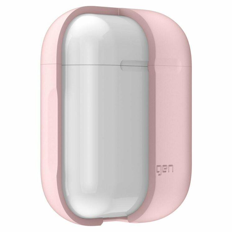 Чехол Spigen (SGP) Silicone Case для Apple AirPods 1 / 2 - Pink: фото 6 из 7