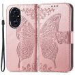 Чохол-книжка з малюнком UniCase Butterfly Pattern для Honor 200 - Rose Gold (364158RG)