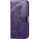 Чохол UniCase Butterfly Pattern для Infinix Smart 9 (X6532) - Dark Purple (366511DV). Фото 5 з 6