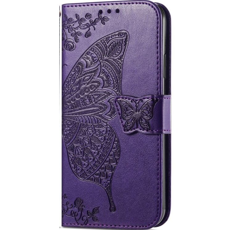 Чохол UniCase Butterfly Pattern для Infinix Smart 9 (X6532) - Dark Purple: фото 5 з 6