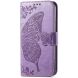 Чехол UniCase Butterfly Pattern для Motorola Edge 50 Fusion - Light Purple (354231LV). Фото 4 из 8