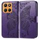 Чехол UniCase Butterfly Pattern для Motorola Moto G15 - Dark Purple (377409DV). Фото 2 из 11